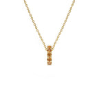 14k Citrine Rondelle Charm - view 2
