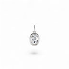 1 CTW 14K Cushion Cut Lab Grown Diamond Pendant Necklace - view 4