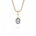2 CTW 14K Vintage Inspired Elongated Cushion Cut Lab Grown Diamond Charm by Orlina Fine