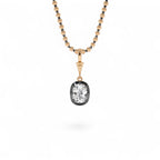 2 CTW 14K Vintage Inspired Elongated Cushion Cut Lab Grown Diamond Charm - view 2