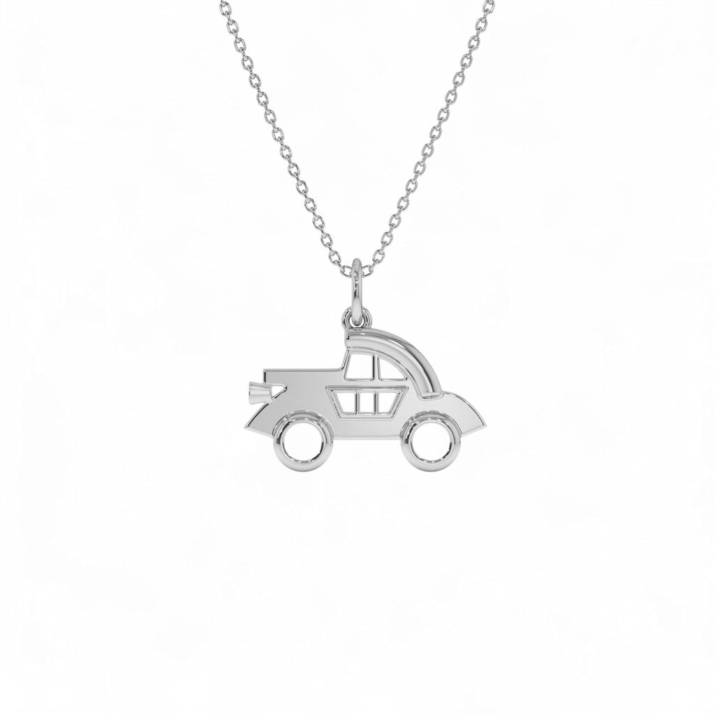 14k Car Charm Necklace - view 2