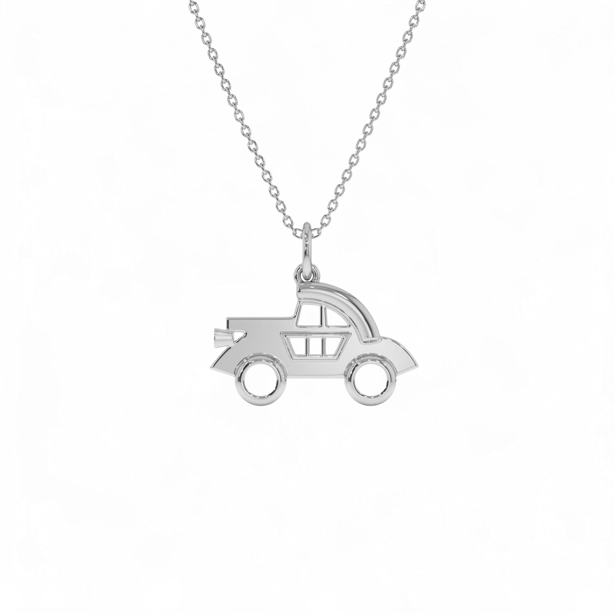 14k Car Charm Necklace - view 2