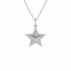 14k Diamond Star Charm - view 2