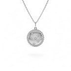 14k Star Setting Diamond Star Charm - view 2