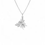 14k Diamond Bee Charm - view 2