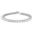 15.75 CTW 14K Lab Grown Cushion Cut Diamond Tennis Bracelet by Orlina Fine