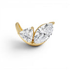 3.00ctw 14K Marquise & Trillion Lab Grown Diamond Statement Ring by Orlina Fine