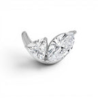 3.00ctw 14K Marquise & Trillion Lab Grown Diamond Statement Ring - view 3