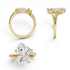 3.00ctw 14K Lab Grown Diamond Multi-Cut Cocktail Ring - view 5
