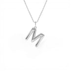 14K Gold Everyday Initial Charm Necklace - view 3