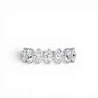 1.55ctw Oval Shaped Lab Diamond Anniversary Ring - view 3