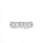 1.48ctw Emerald Cut Lab Diamond Anniversary Ring - view 3