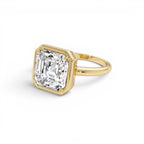 5.00ctw 14k Asscher Cut Lab Grown Diamond Engagement Ring - view 4