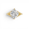 3.00ctw 14K Asscher Cut Lab Grown Diamond Engagement Ring by Orlina Fine