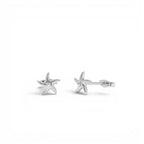 14K Gold Starfish Stud Earrings - view 3