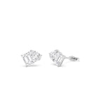 1.80 CTW 14K Toi et Moi Lab Grown Diamond Studs - view 3