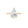2.00 Ctw 14k Pear Shaped Lab Grown Diamond Hidden Halo Engagement Ring – Amara by Orlina Fine