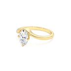 1.00 Ctw 14k Oval Cut Lab Grown Diamond Designer Setting Ring – Nerissa - view 4