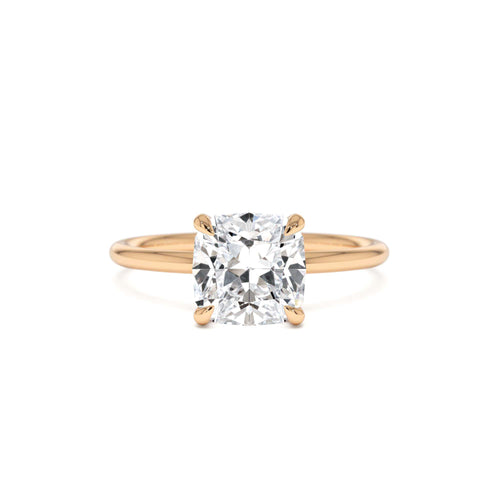 2.00 Ctw 14k Cushion Cut Lab Grown Diamond Engagement Ring - view 2
