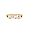 14k Diamond Leaf Style Marquise Ring by Orlina Fine