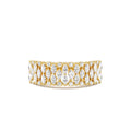 14k Multi Row Marquise Diamond Anniversary Ring by Orlina Fine