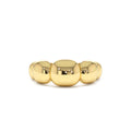 14k Gold Puffy Gold Band by Orlina Fine