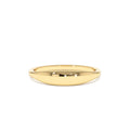 14k Gold Tapered Dome Gold Ring by Orlina Fine