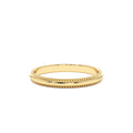 14kt Milgraine Edge Wedding Band by Orlina Fine