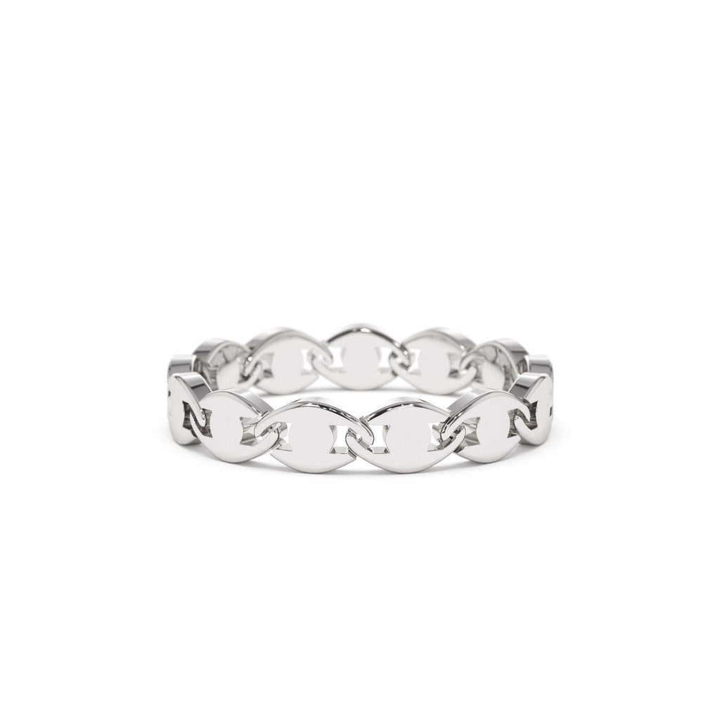 14K Chain Link Ring - view 3