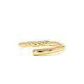 14k Open Band Twist Rope Design Ring by Orlina Fine