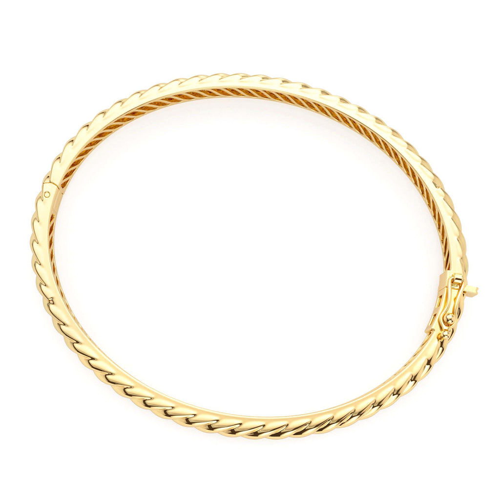 14K Baguette Diamond Bar Curb Link Bracelet - view 4