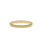 14k 2MM Bead Ring by Orlina Fine
