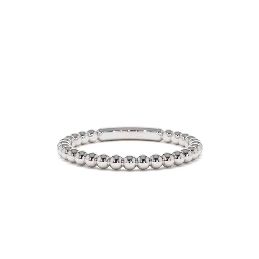 14k 2MM Bead Ring - view 3