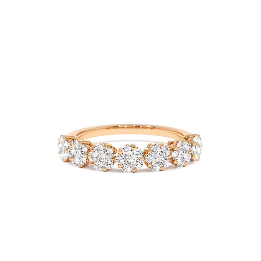 14k 0.50 ctw Illusion Setting Wedding Ring - view 2