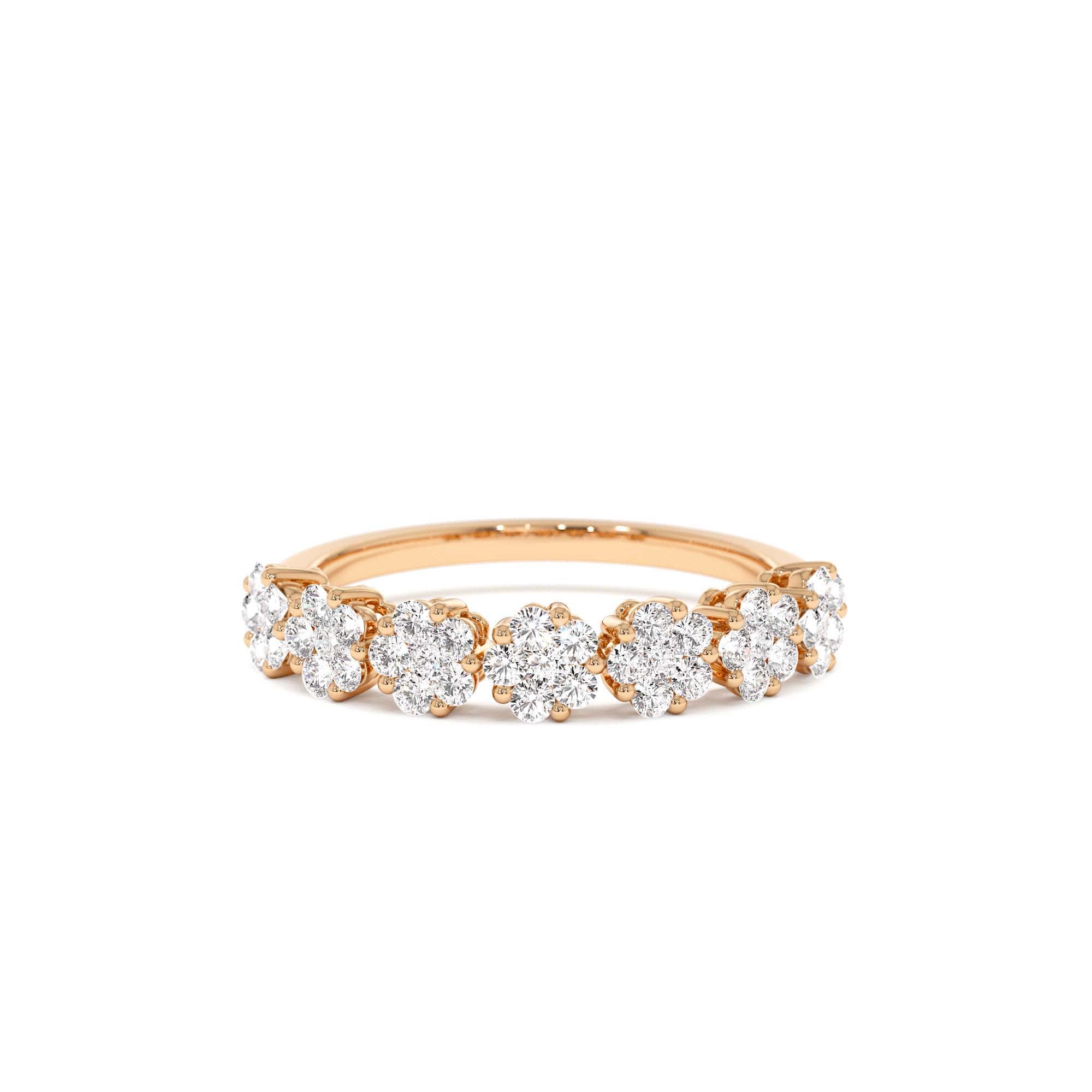 14k 0.50 ctw Illusion Setting Wedding Ring - view 2