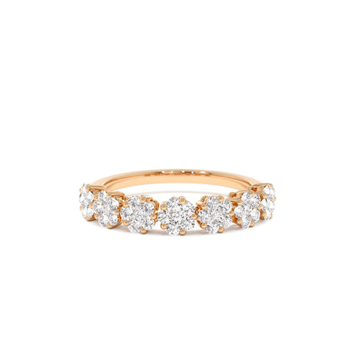14k 0.50 ctw Illusion Setting Wedding Ring - view 2