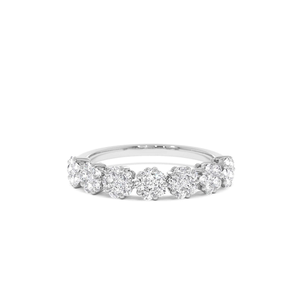 14k 0.50 ctw Illusion Setting Wedding Ring - view 3