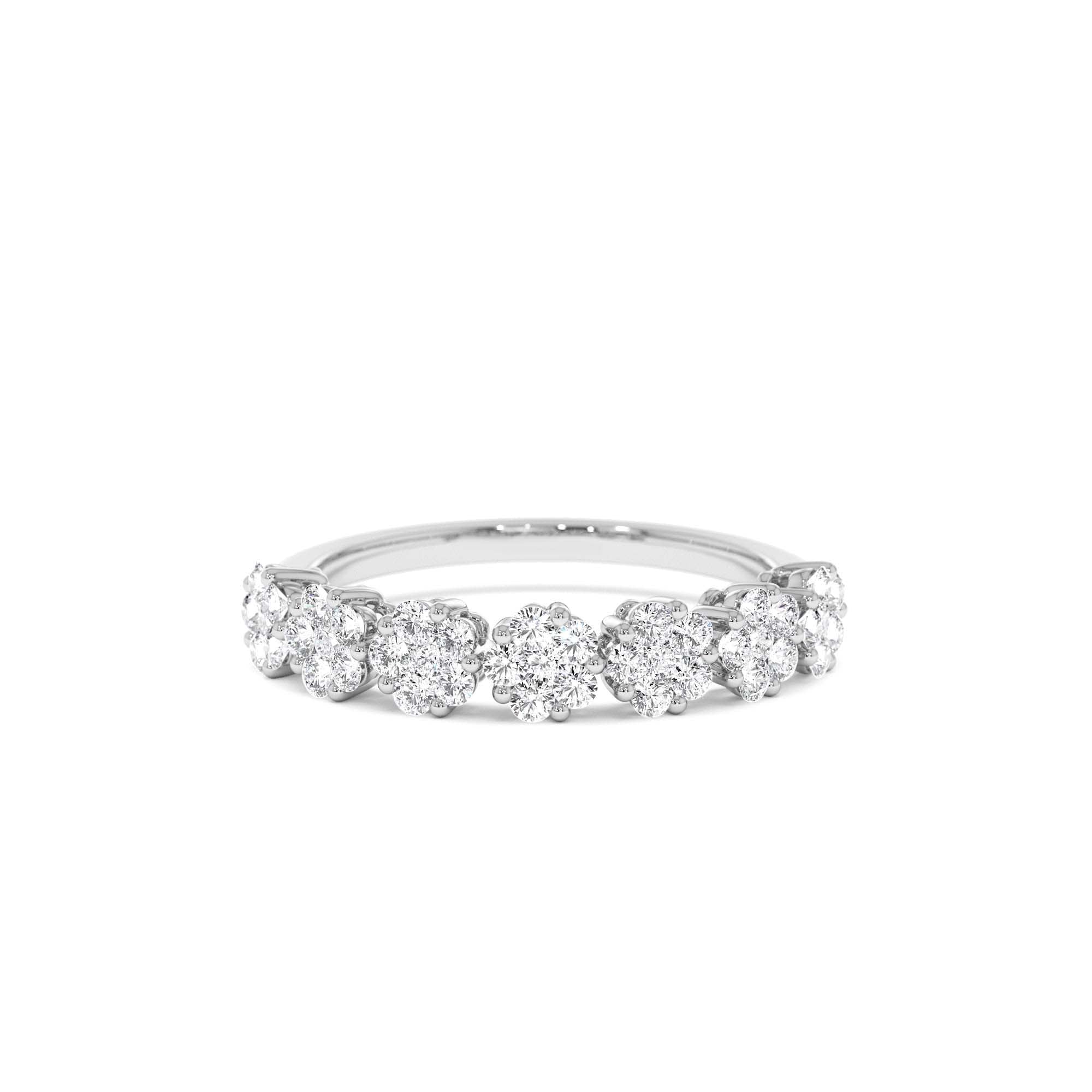 14k 0.50 ctw Illusion Setting Wedding Ring - view 3