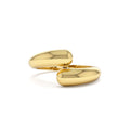 14K Plain Cuff Ring by Orlina Fine