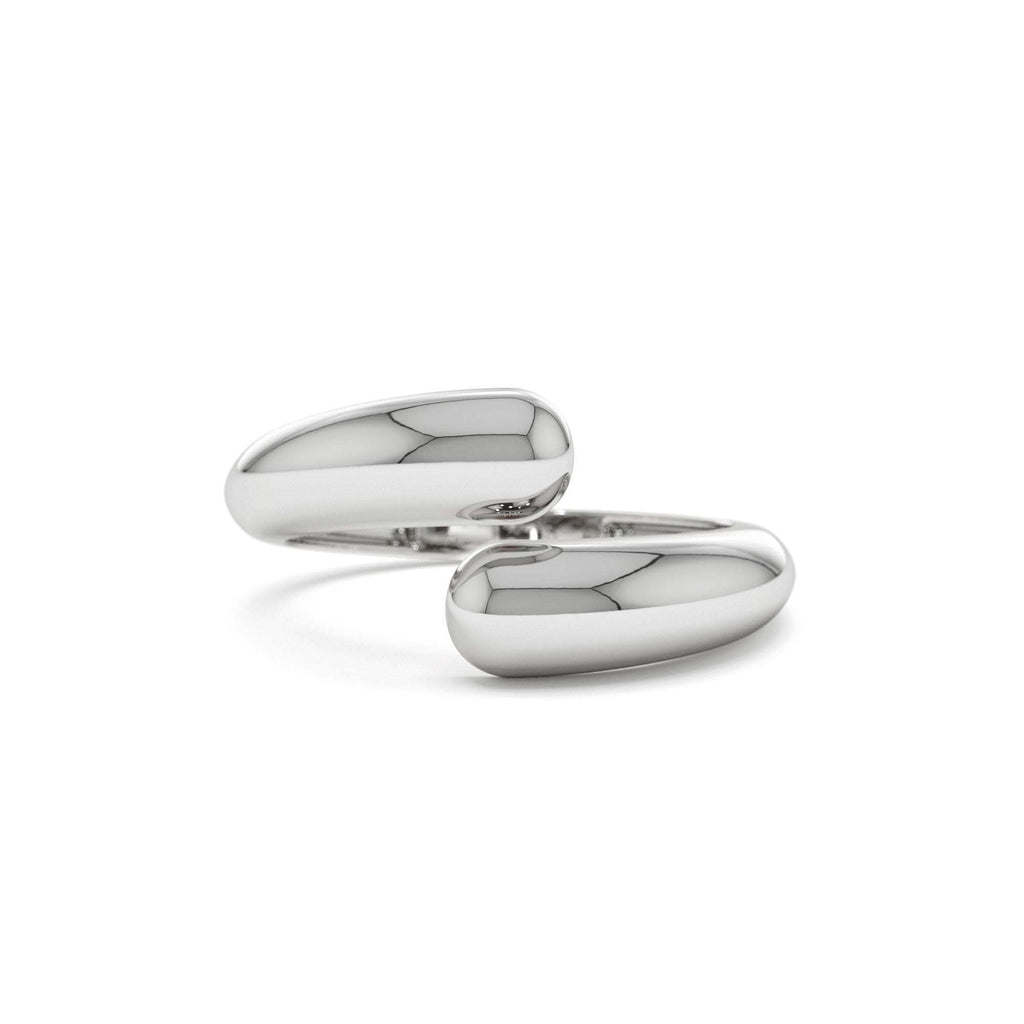 14K Plain Cuff Ring - view 3