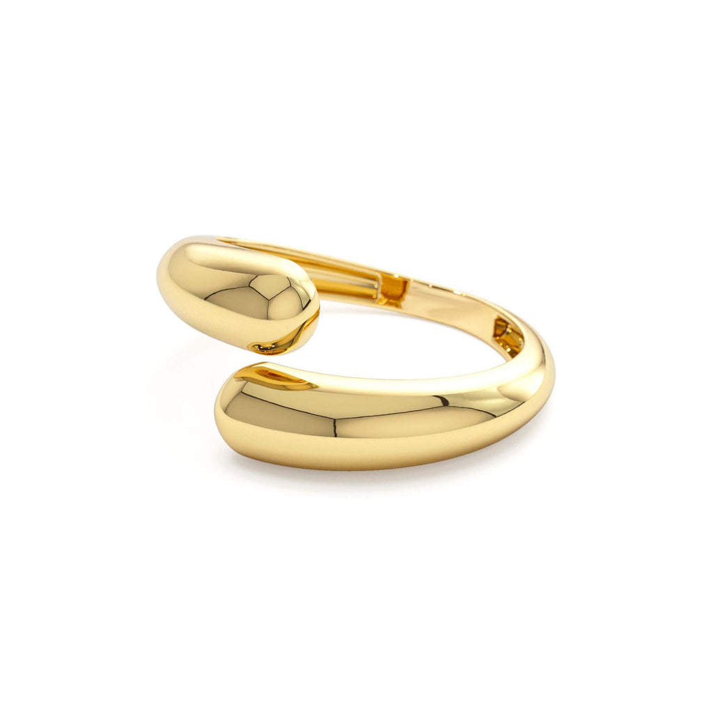 14K Plain Cuff Ring - view 4