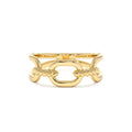 14K Gold Twisted Rope Ring by Orlina Fine