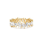 1.85 CTW Multi Shaped Lab Grown Full Eternity Diamond Wedding Ring by Orlina Fine