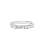 1.25 CTW 14K Pave Setting Full Eternity Lab Grown Diamond Ring - view 3