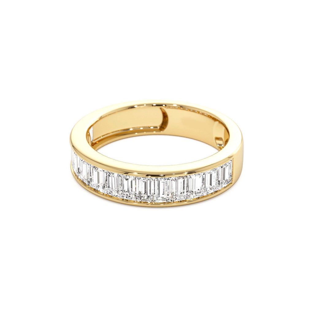1.55 CTW 14K Channel Setting Baguette Lab Grown Diamond Anniversary Ring - view 4