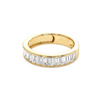 1.55 CTW 14K Channel Setting Baguette Lab Grown Diamond Anniversary Ring - view 4