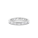 1.6 CTW 14K East to West Setting Full Eternity Baguette Lab Grown Diamond Ring - view 2