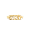 14K Gold Custom Name Ring by Orlina Fine
