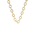 14K Oval Link Cable Chain Necklace by Orlina Fine