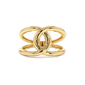 14k Gold Infinity Knot Ring by Orlina Fine